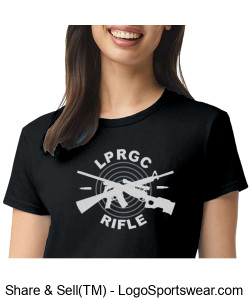 LPRGC womans black T shirt Design Zoom
