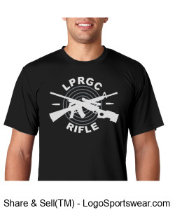 LPRGC black mens Hanes T shirt Design Zoom